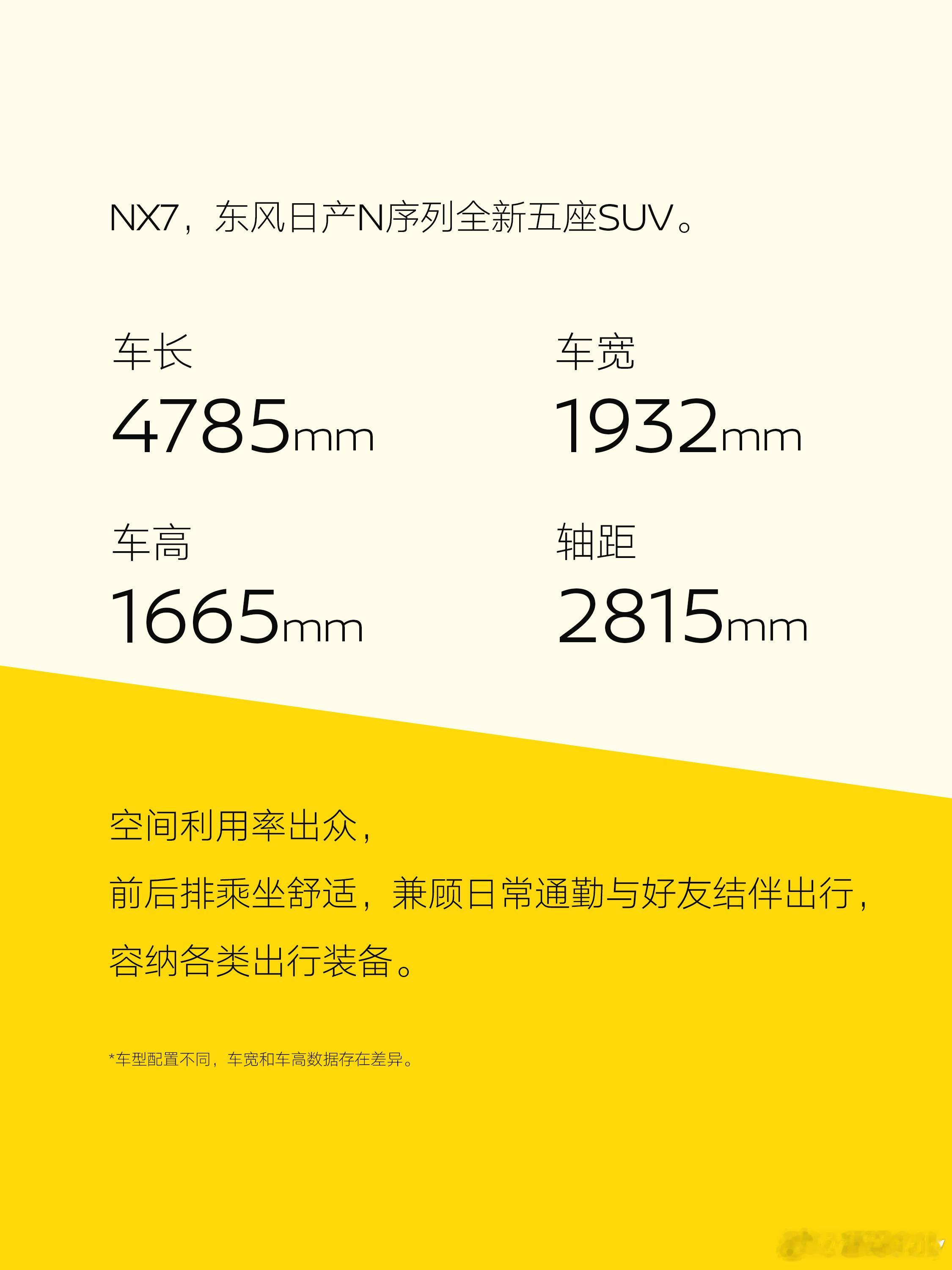 NX7造型挺时尚的，40.9度电池、CLTC纯电续航预计超300公里，激光雷达再