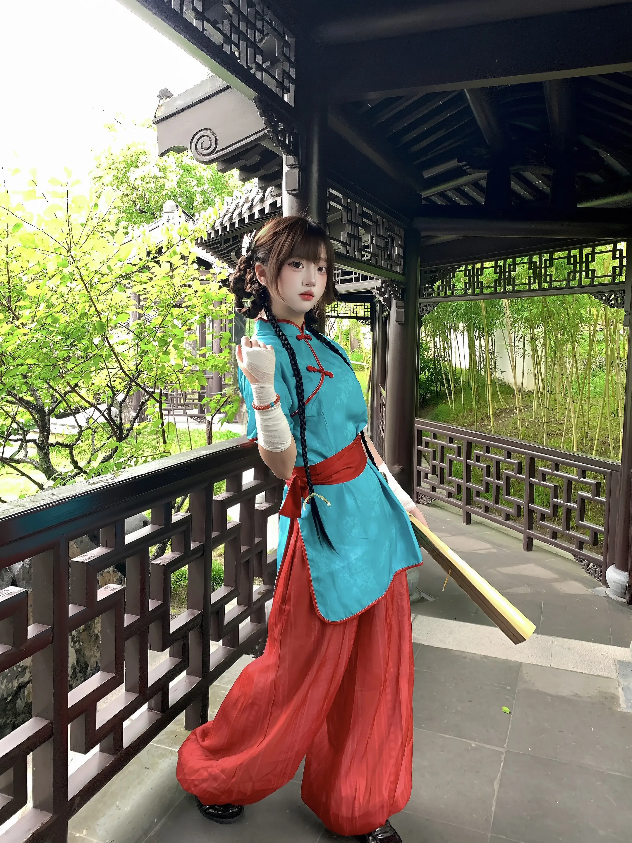 “可敢与我一较高下”一整套88🥕的中华娘小师妹套装！！
