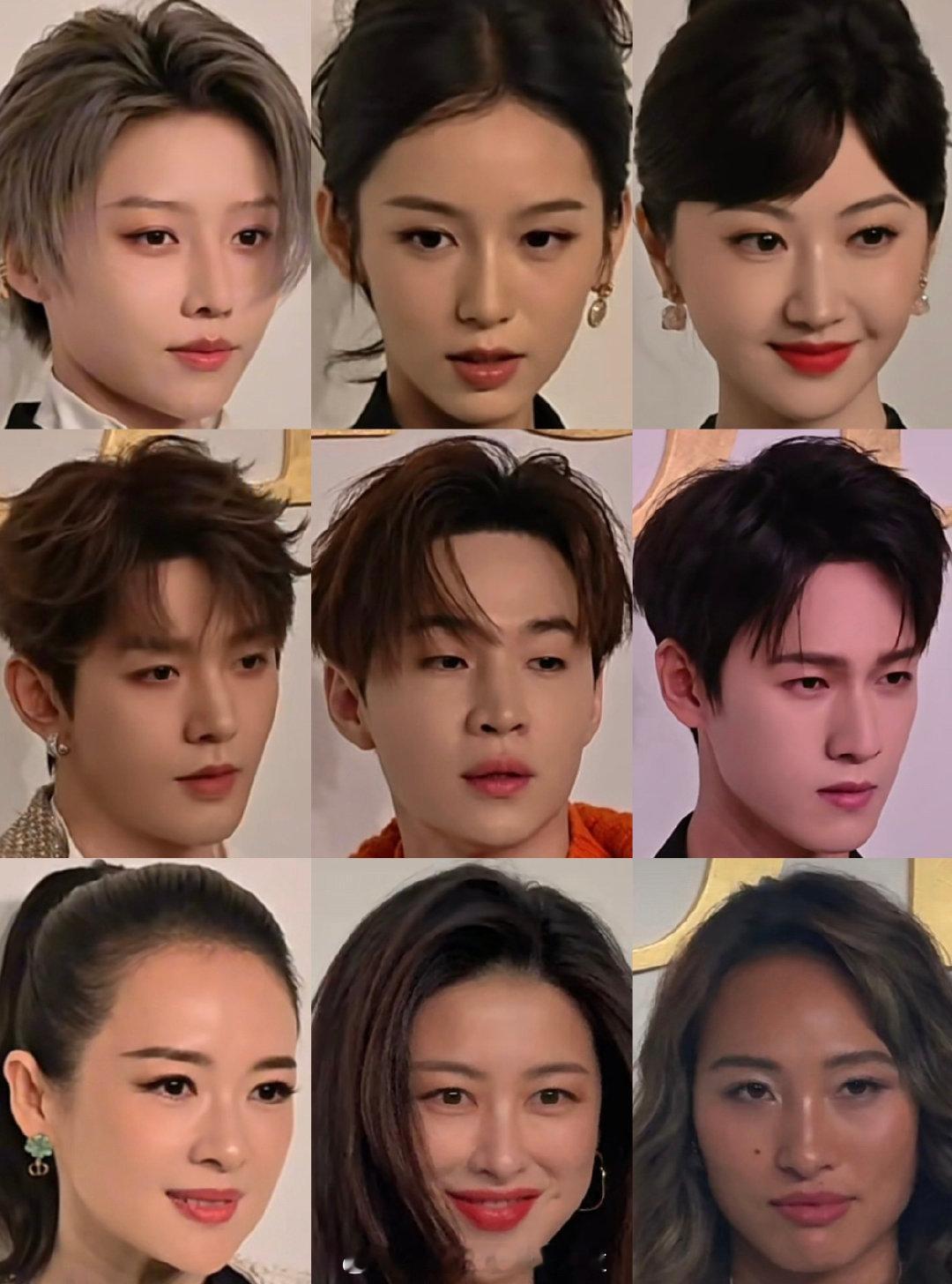 今天dior活动的怼脸图：刘雨昕、周也、景甜、邓为、刘宪华、李昀锐 、章子怡、朱