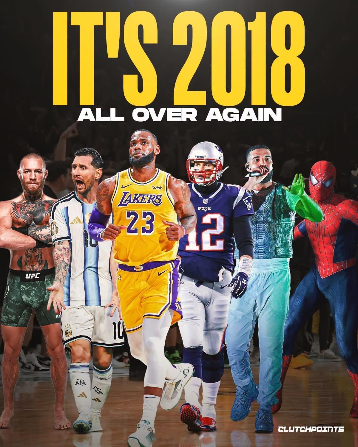 ClutchPoints总结的詹姆斯版昨日重现，这11大事件跟8年前如出一辙：2