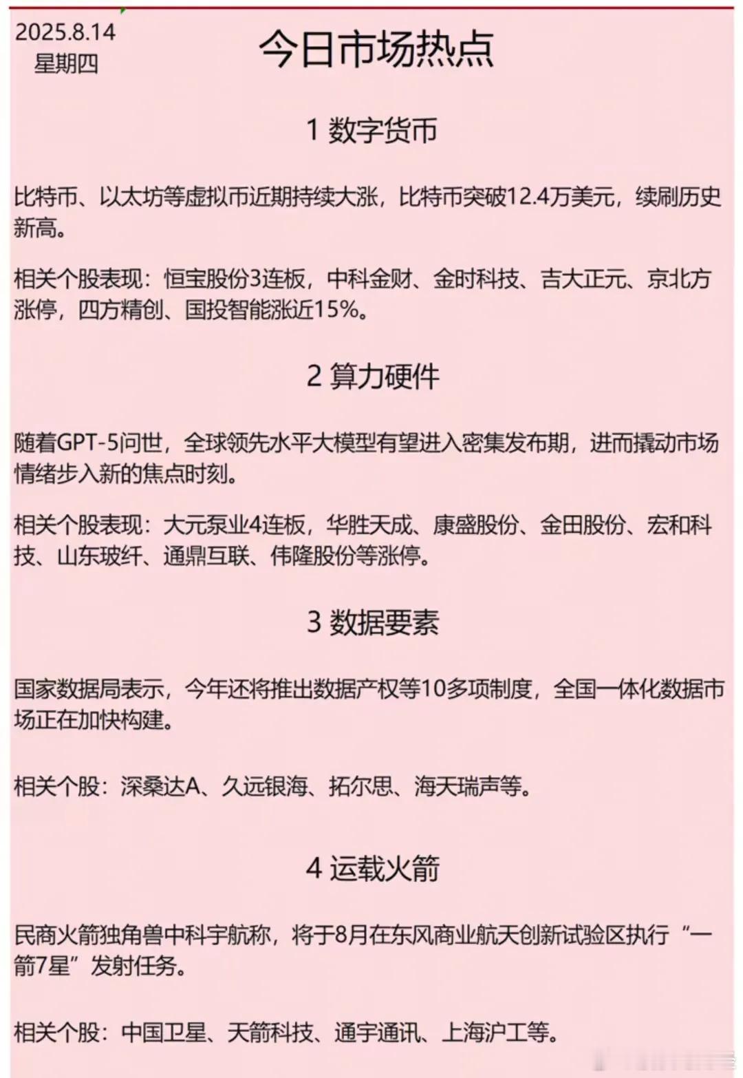 8月14日复盘，龙脉受损情绪退潮，抱团炒妖或将接力！明确地告诉你，长城大分歧是短