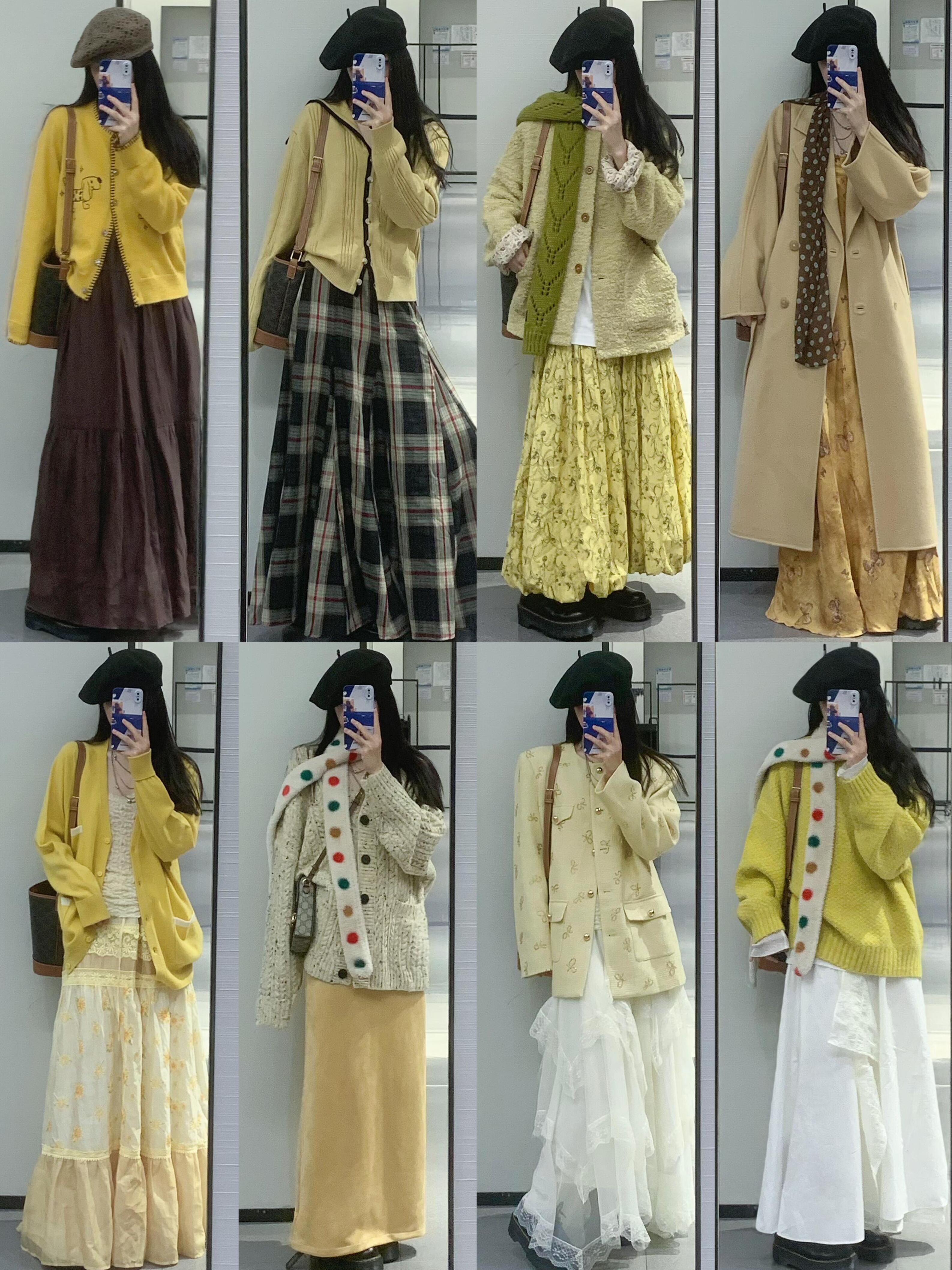 48套秋冬穿搭不重样 