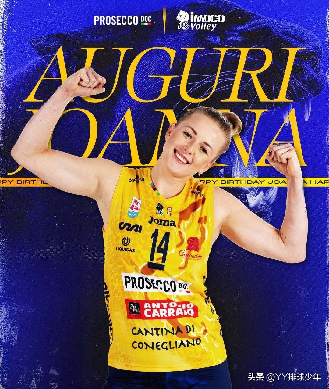 36岁生日快乐！沃沃什——排坛传奇二传

36岁沃沃什生日快乐！从波兰到意大利，