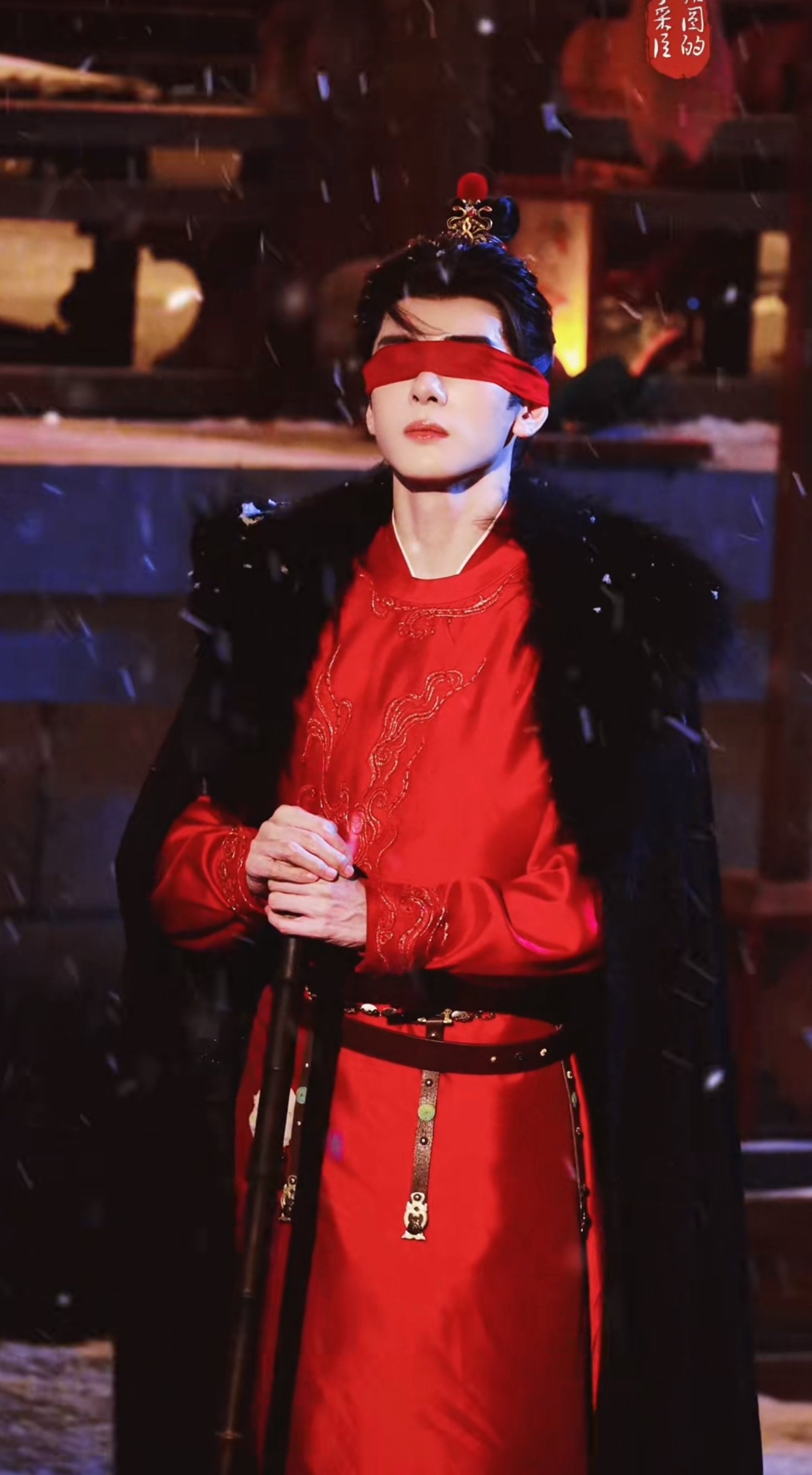 好美，怎么能那么美雪景已经很神了，正脸的雪景更是神上神！！！曾舜晞蔺承佑 zsx