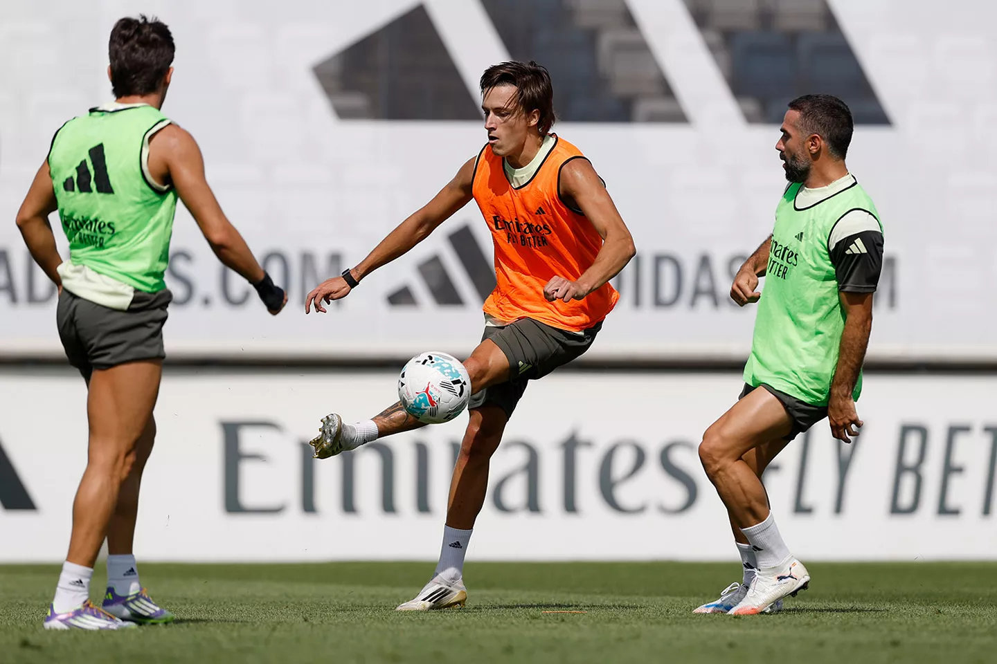 2025.8.06今日，球队备战季前友谊赛（组图2）皇马训练halamadrid