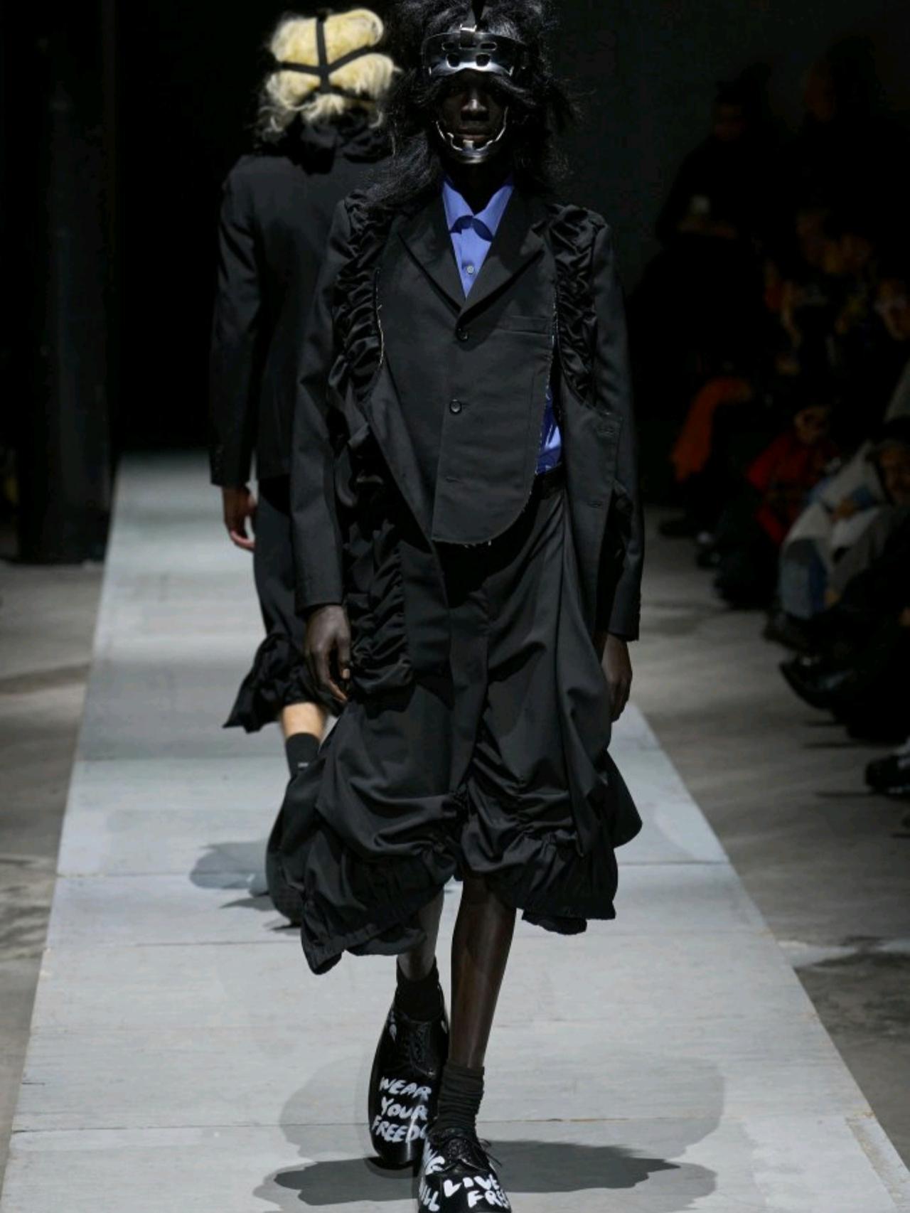 Comme des Garcons Homme Plus 2026秋冬男装系列，