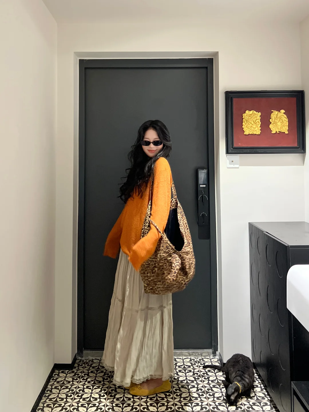 哇～橘子色尊的好显白🍊