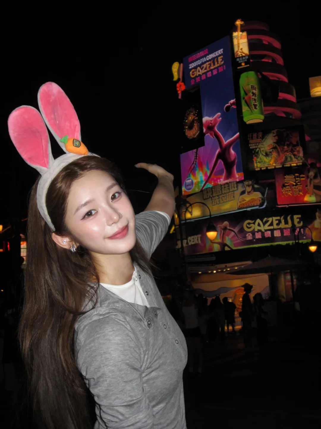 晚上的疯狂动物城也太好拍了吧！！！