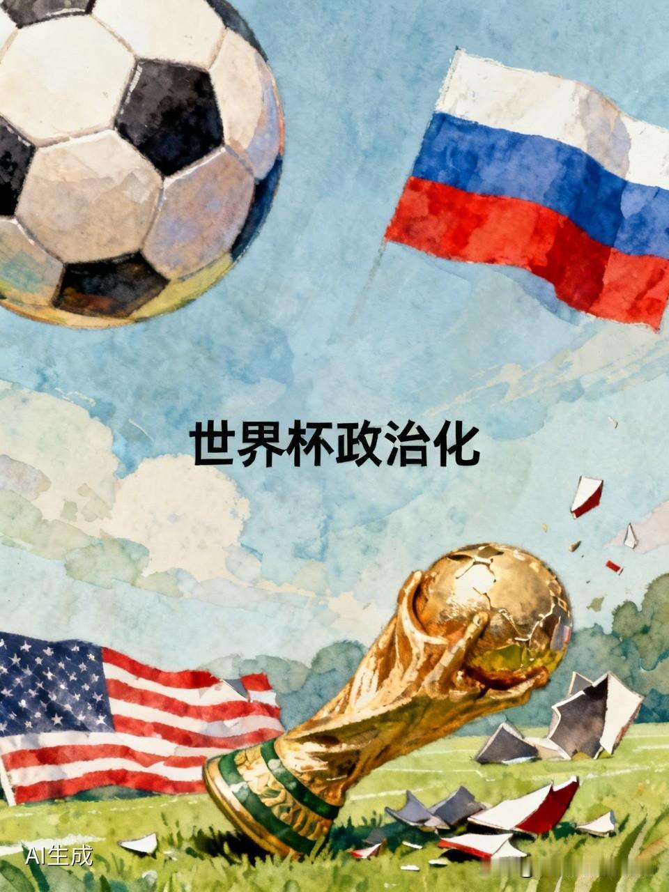 如何看待普京不赴美观看世界杯合理的，俄罗斯队都没有参加，普京没有去观看的理由啊！
