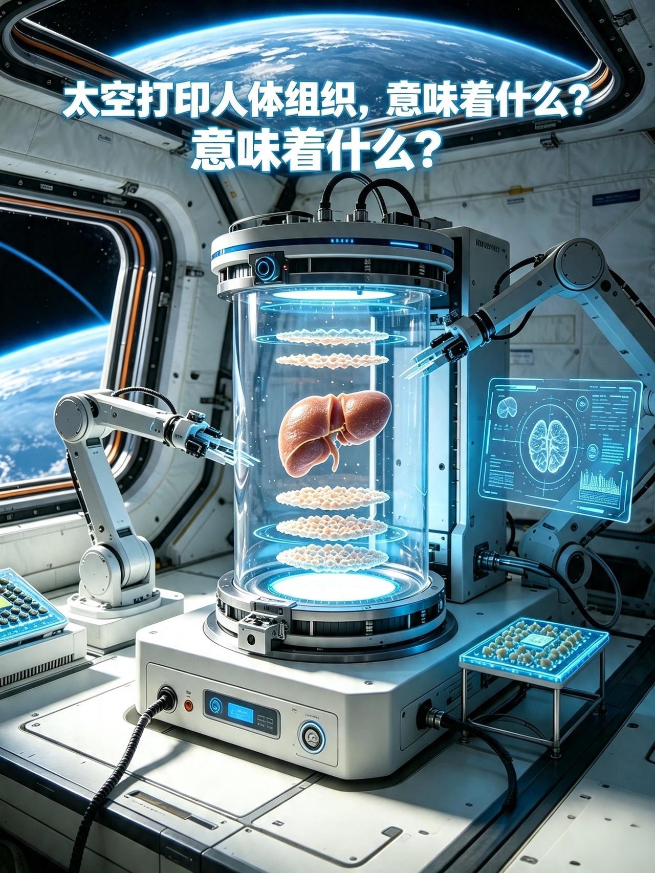 太空打印人体器官成真！人类医疗迎来颠覆性变革

我们曾以为人体器官移植、疑难药试