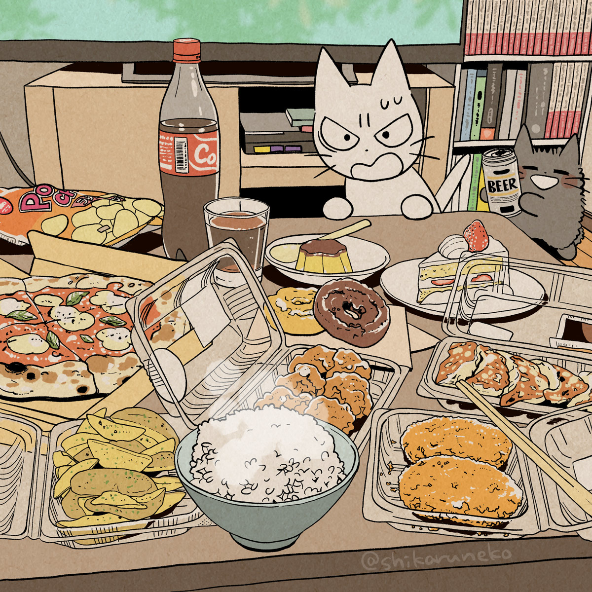 插画师 もじゃクッキー 