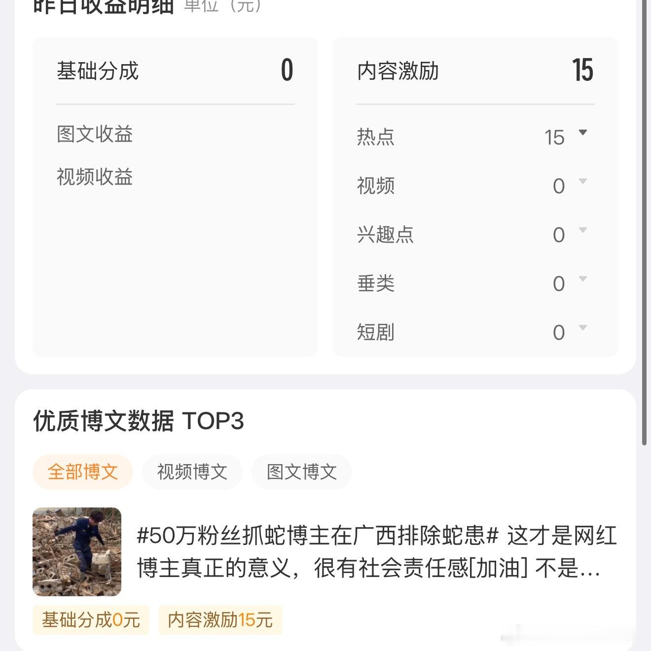 📉暴跌浪浪不再送我会员了我得基础分成收益也没有了爆款视频，十万百万播放量，都没