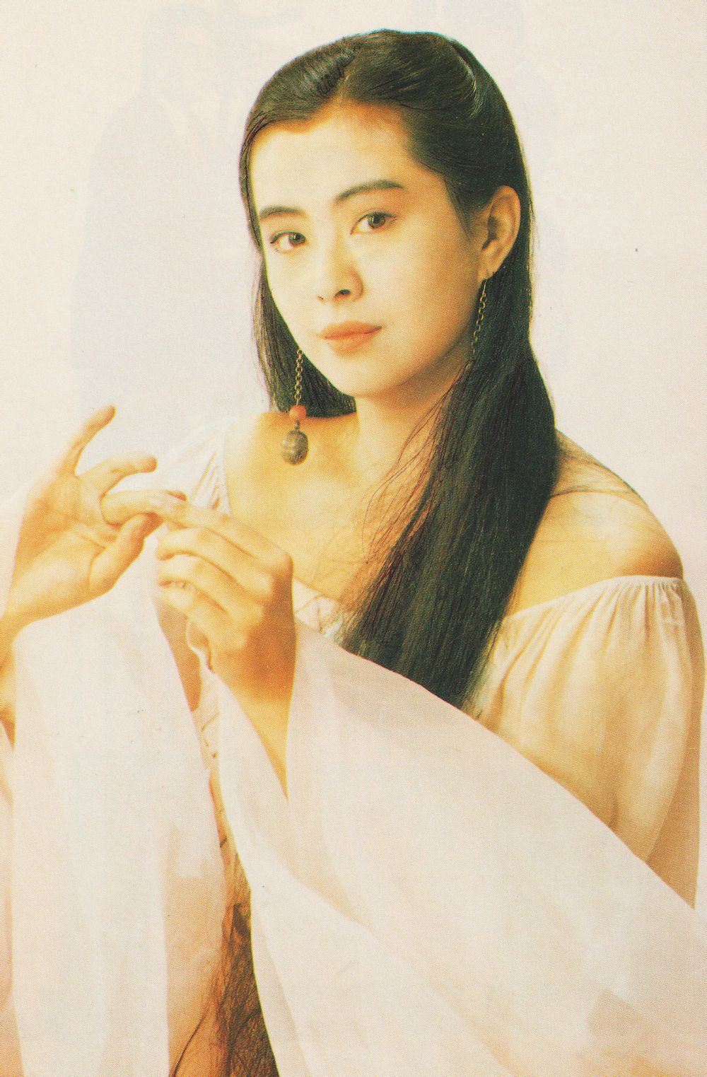 1991年，出演《灵狐》时期的王祖贤。 