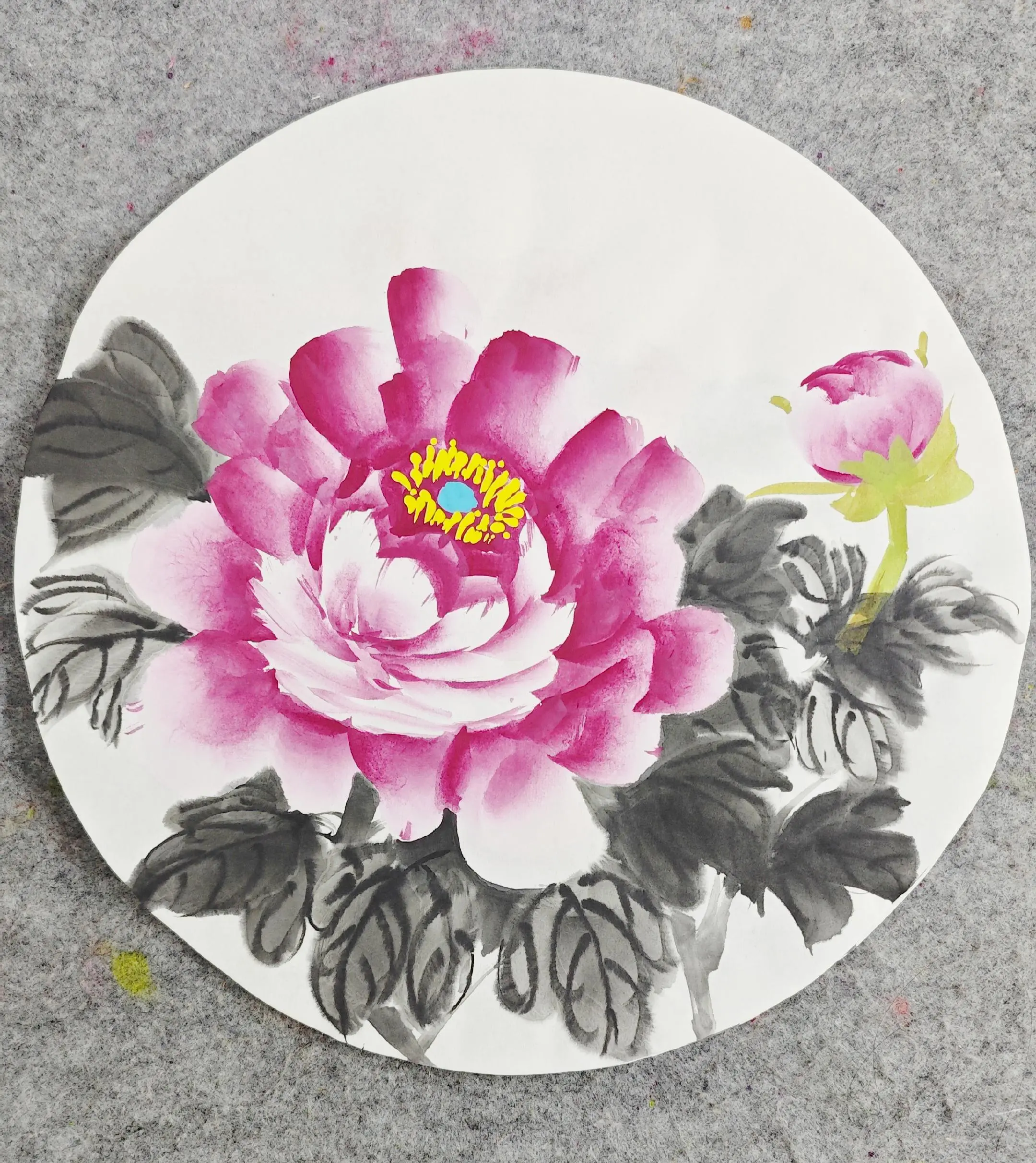 学习牡丹真国色