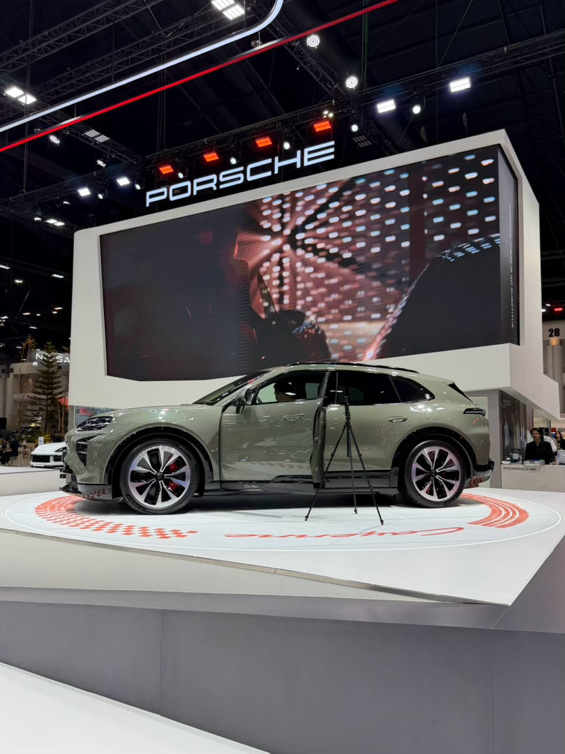 shen车视界 个人认为，纯电卡宴还是蛮帅的