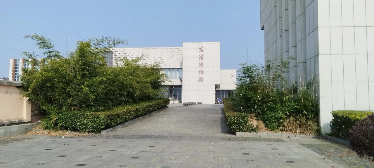 高楼临水，绿树成荫。