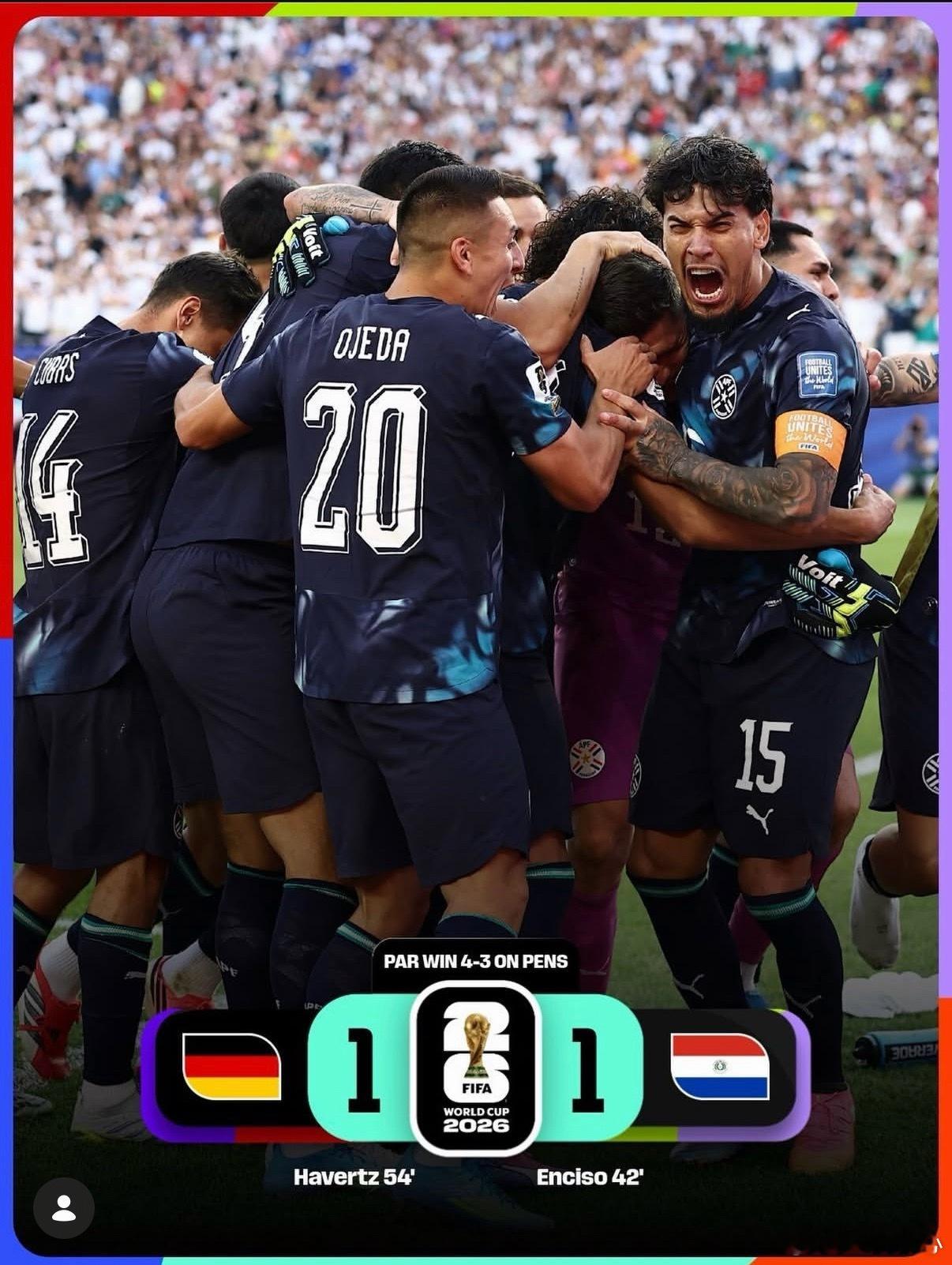 德国淘汰大v观赛团 德国点球大战必须巴拉圭，止步32强世界杯 聊城