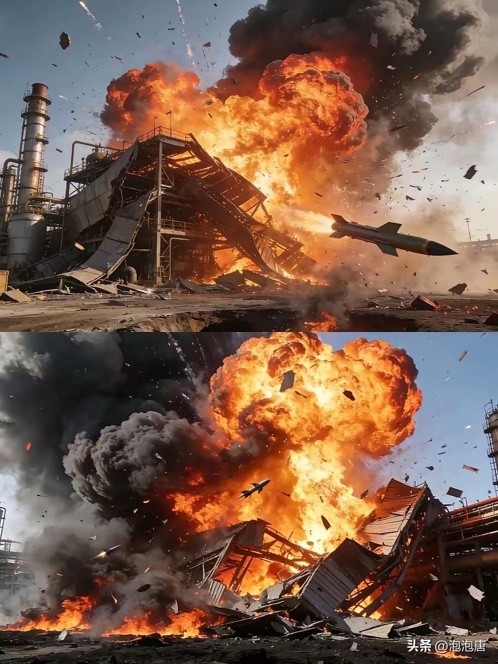 太狠了！这回以色列是真被掐住了大动脉。
​央视刚播的消息，伊朗的导弹直勾勾砸向了