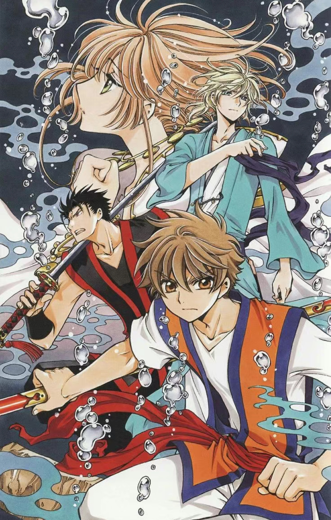 翼年代记🪽真假小狼&法伊黑钢#漫视界企划##clamp##动漫# ​​​