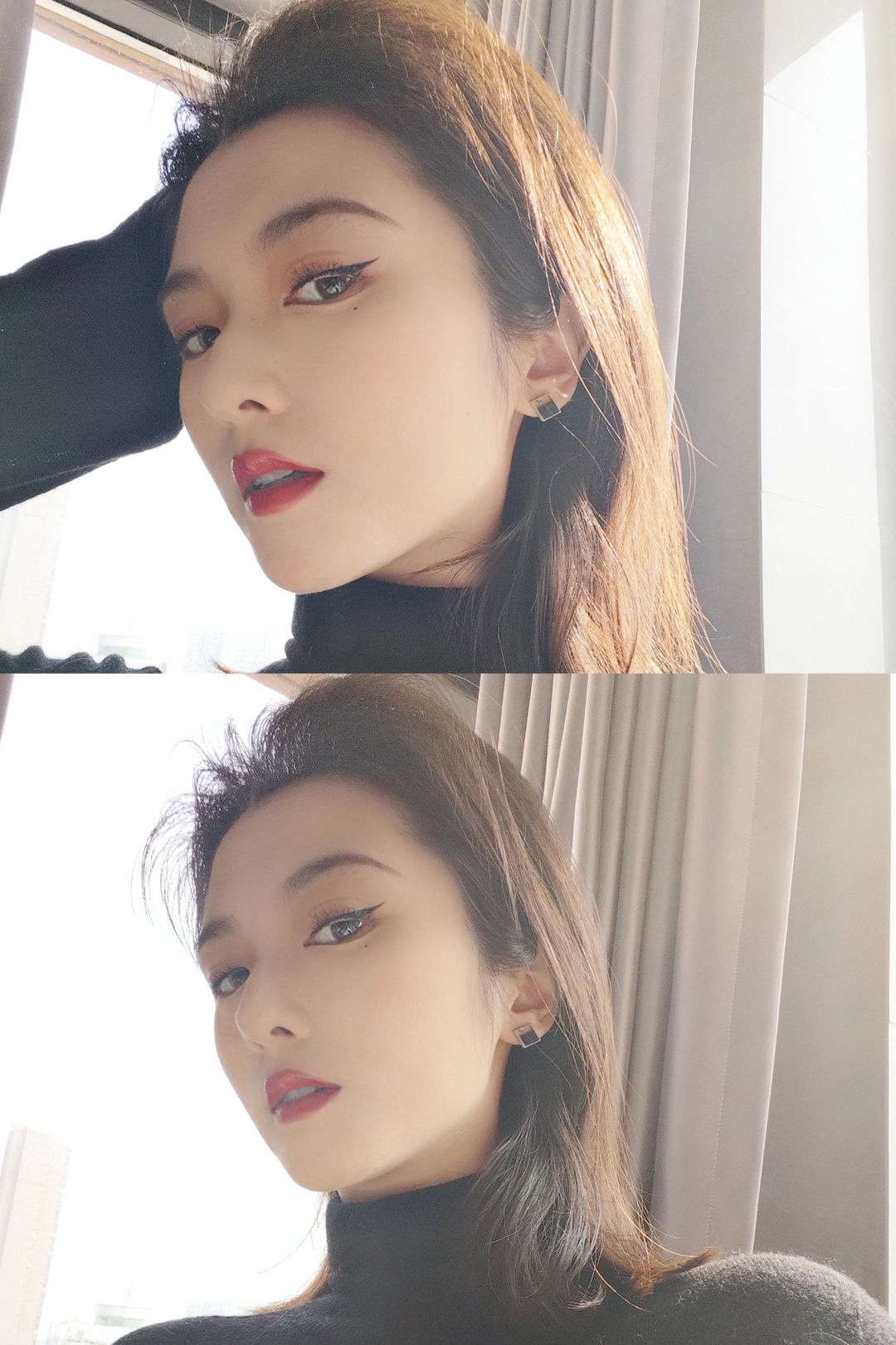 美貌给的氛围感💛