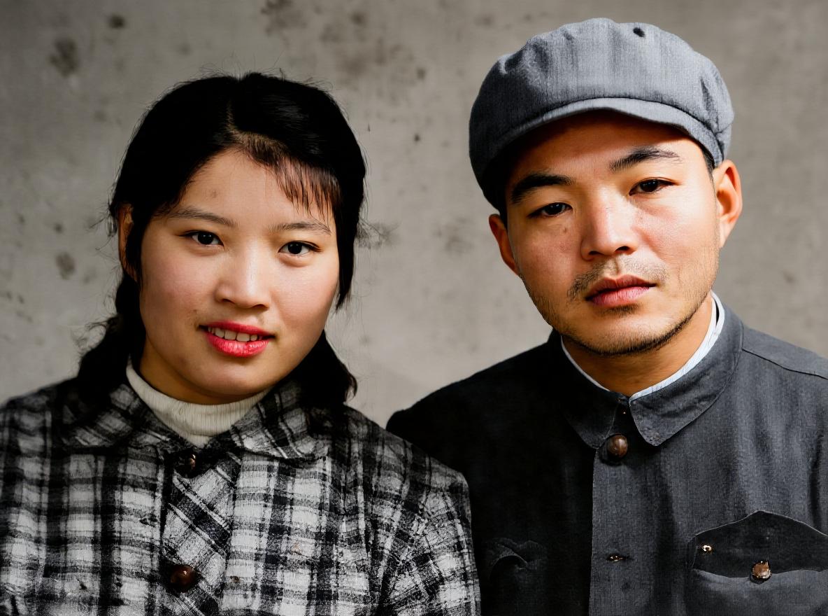 这是我1974年秋，和我老伴的订婚照片。1999年10月，就只剩我一人了。