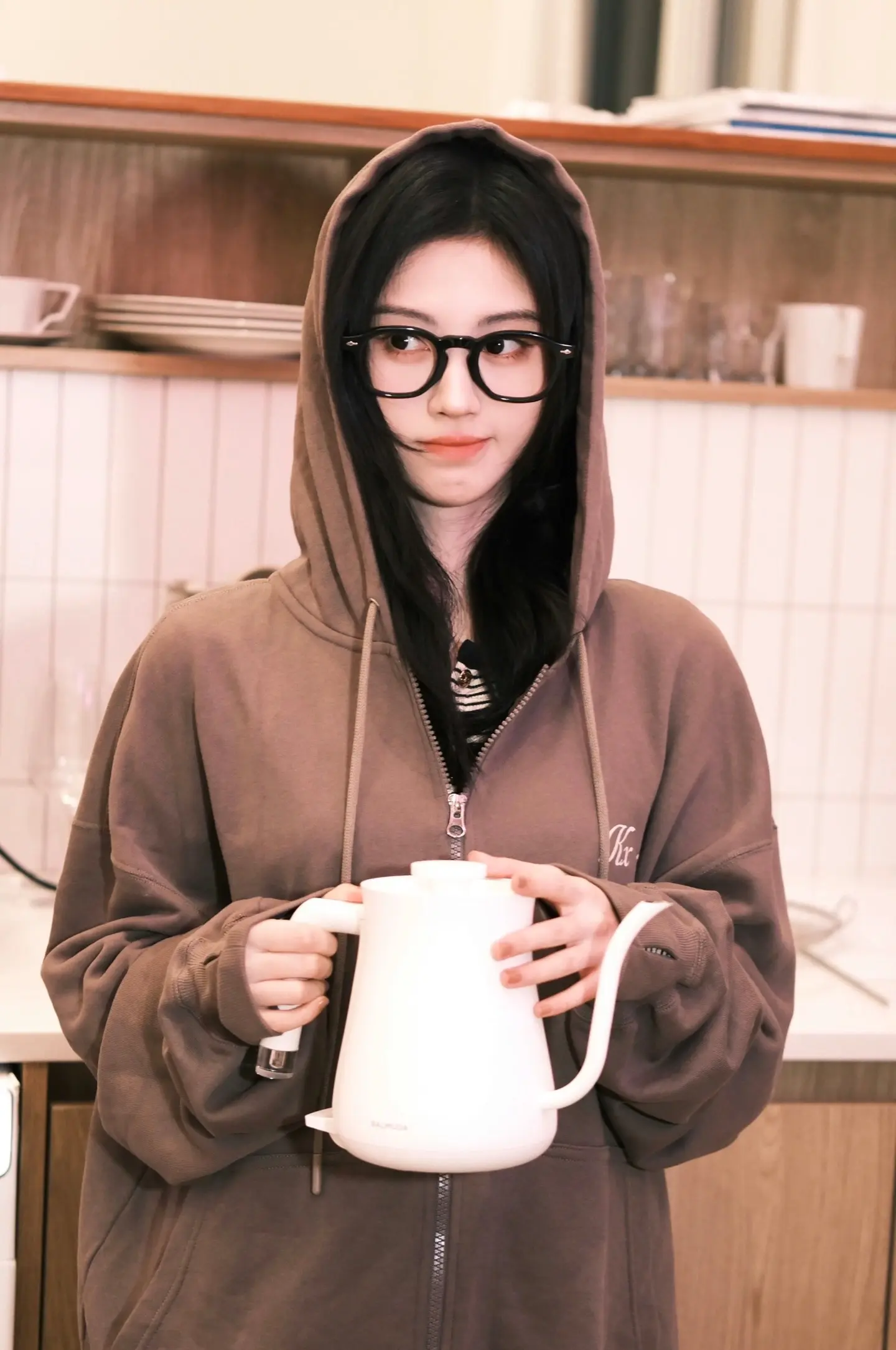 可爱女鹅。