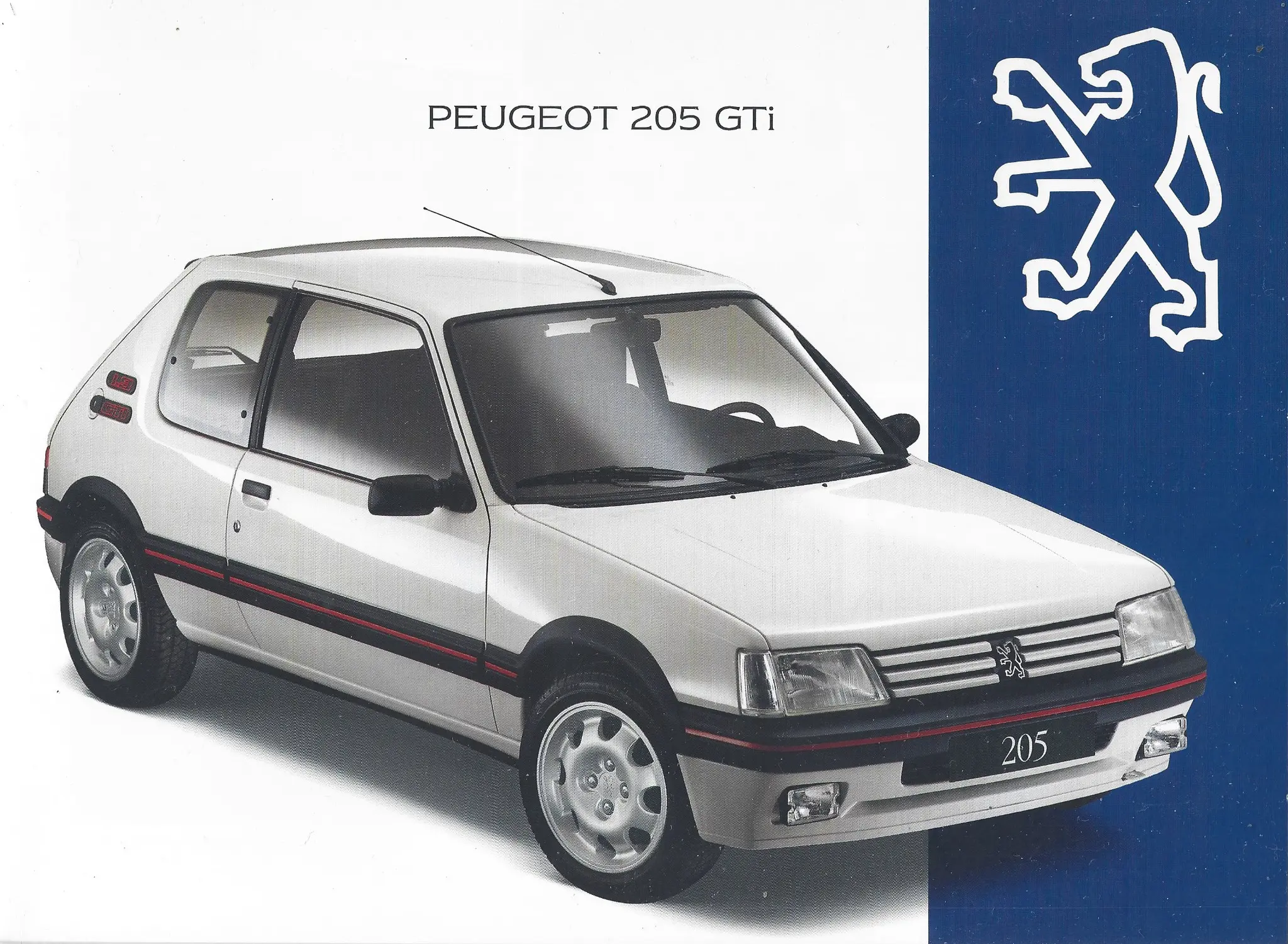 活泼的小狮子。Peugeot 205 GTI (1.6 & 1.9)