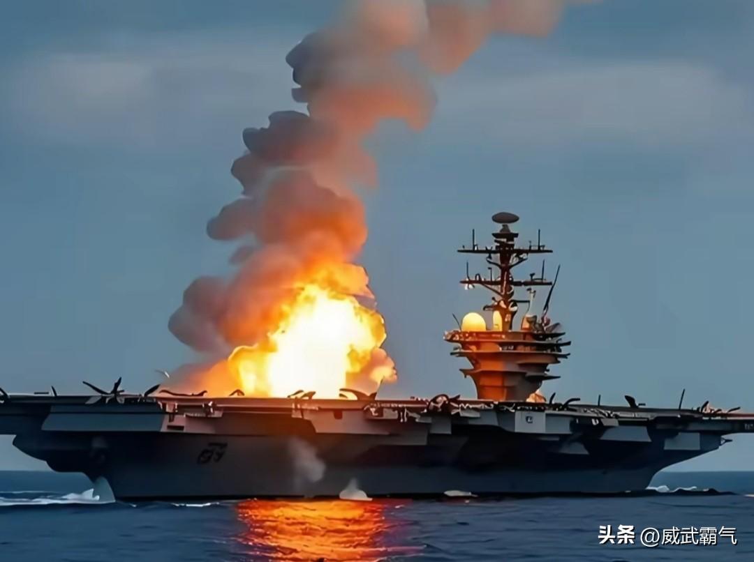 美国总统特朗普说伊朗向"林肯"号齐射101枚导弹，特朗普又说全拦住了，没有一枚穿