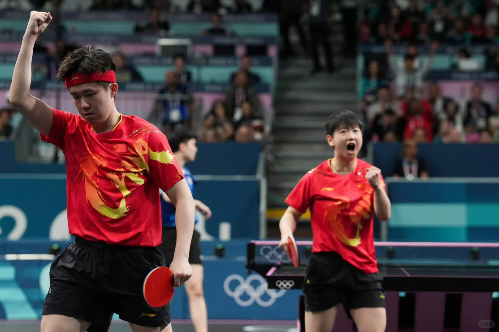 恭喜王楚钦/孙颖莎以4-2战胜韩国组合