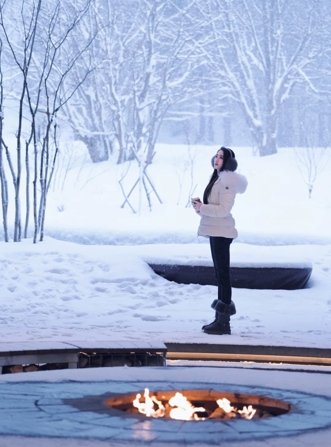 Moncler和冬天的适配度💯