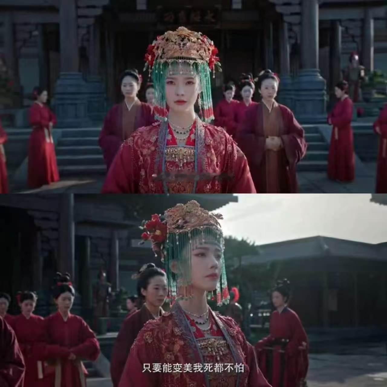 林允我的新鬼蜜 这姐是懂怎么吓人的！明明五官精致得像画里走出来的，偏偏眼神里全是