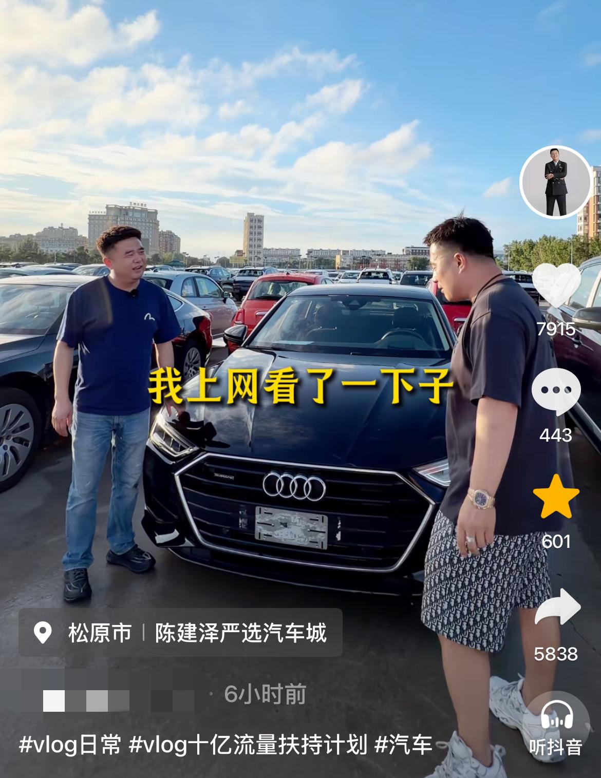吉林松原“刀枪炮”陈百亿（陈建泽）太狂了
打包天津港的奥迪Q7以及菲亚特，算下来