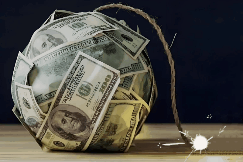 🏦美国财政部:
⚠️2024年美国国债金额直逼35万亿美元!
⚠️美国今年军费