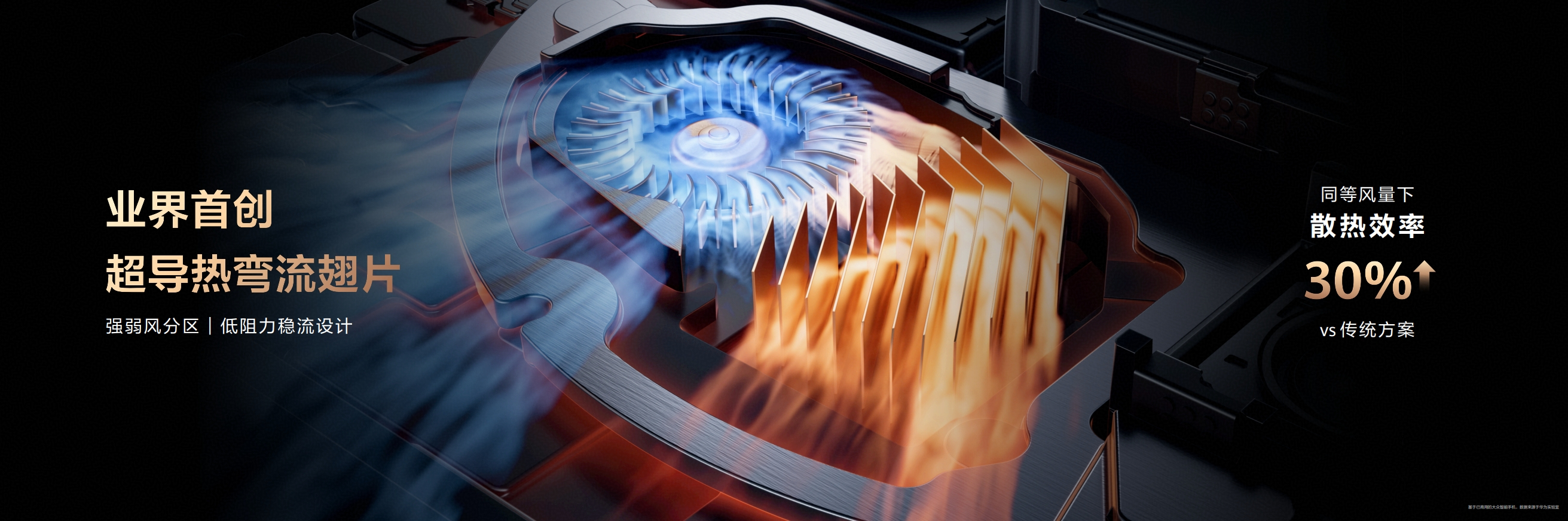 Mate80风驰版首创仿生羽翼涡扇真正看懂这颗风扇，才知道华为有多强。我这些年看