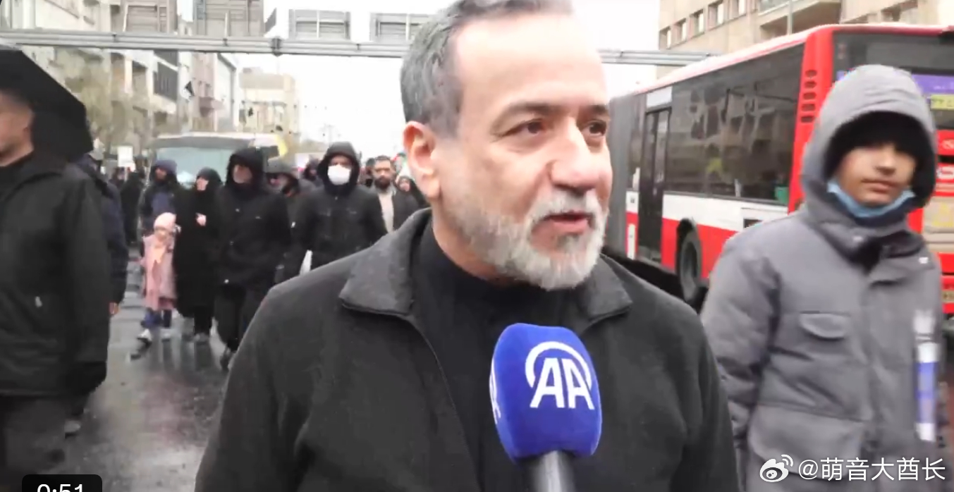 德黑兰街头游行，新闻画面看，秩序井然，公车和私家车还在运行。并没有传说当中的地狱