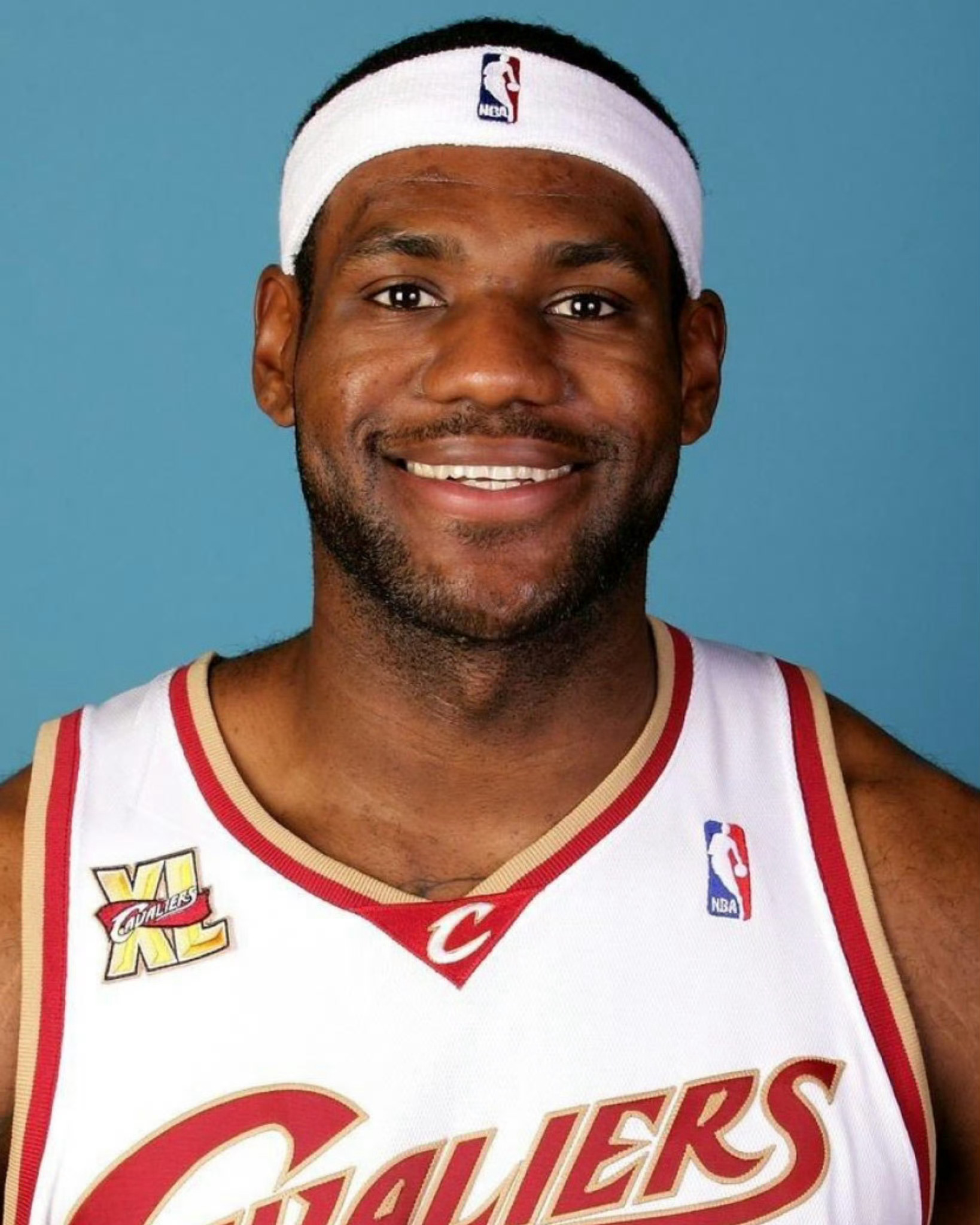 那年头发还茂密骑士克利夫兰骑士nba詹姆斯