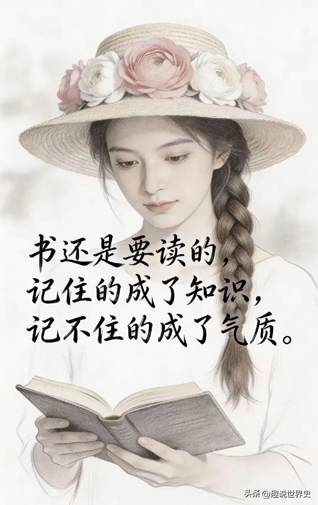 书还是要读的🤔
读过记住的成了知识，记不住的成了气质。