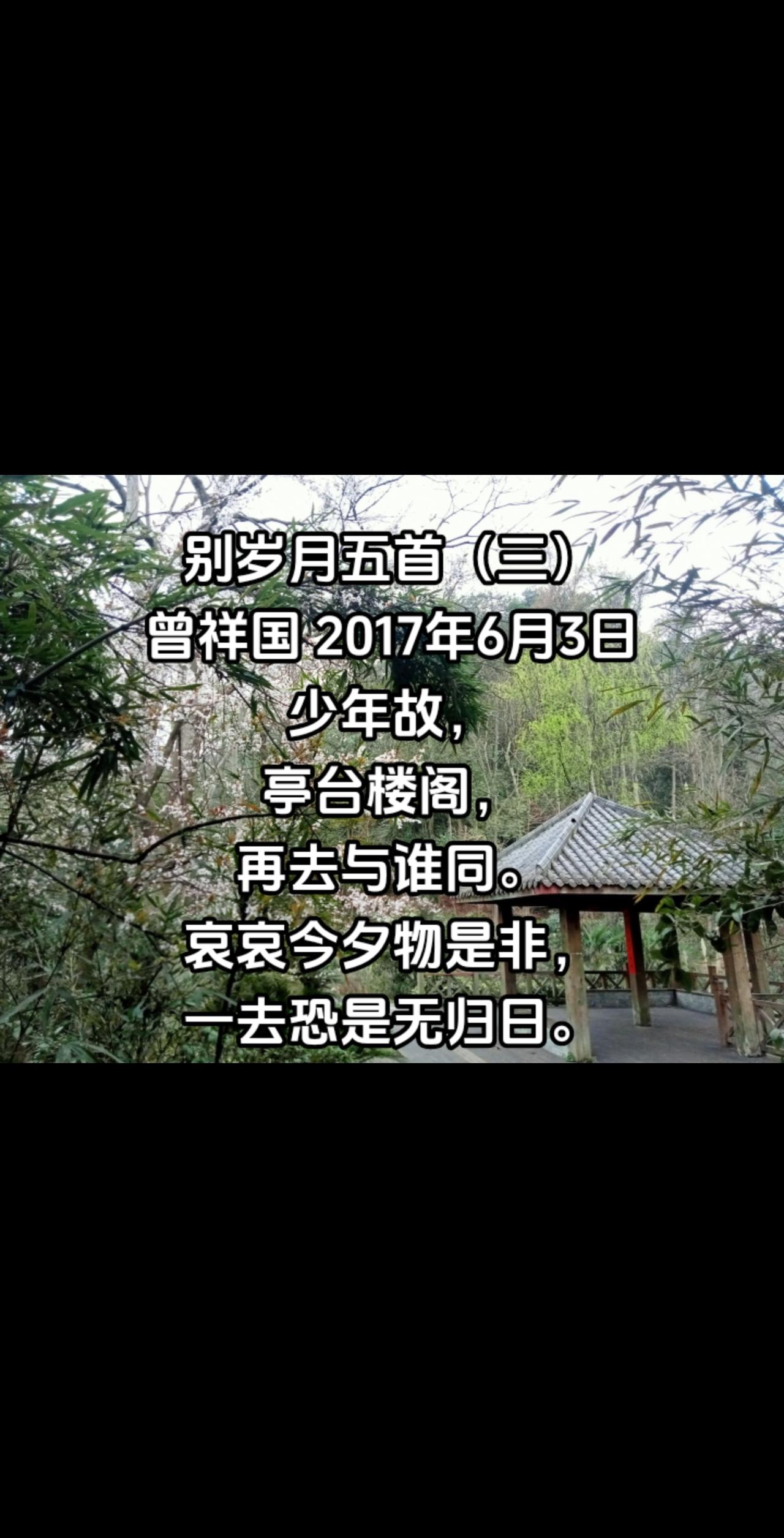 别岁月五首（三）#写诗是一种生活 #情感共鸣 #推开门烟火中的红尘 #禅意生活 