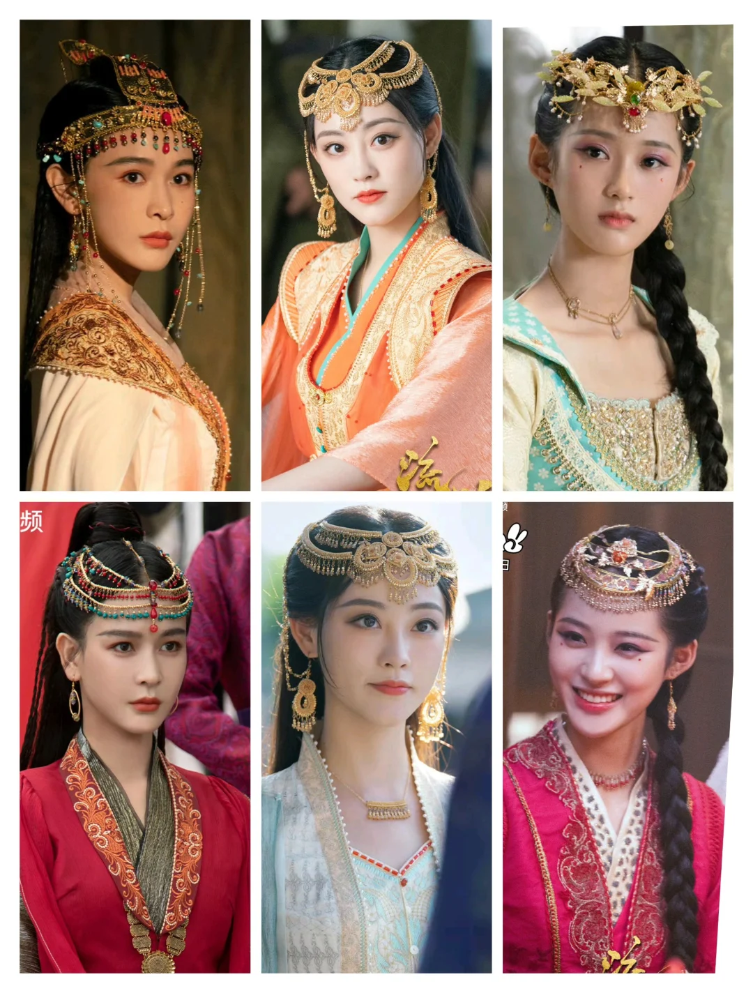 如此贴头皮的异域造型还能这么漂亮