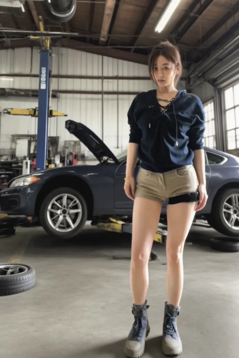 我是修车的 我说你欠修理 就是。