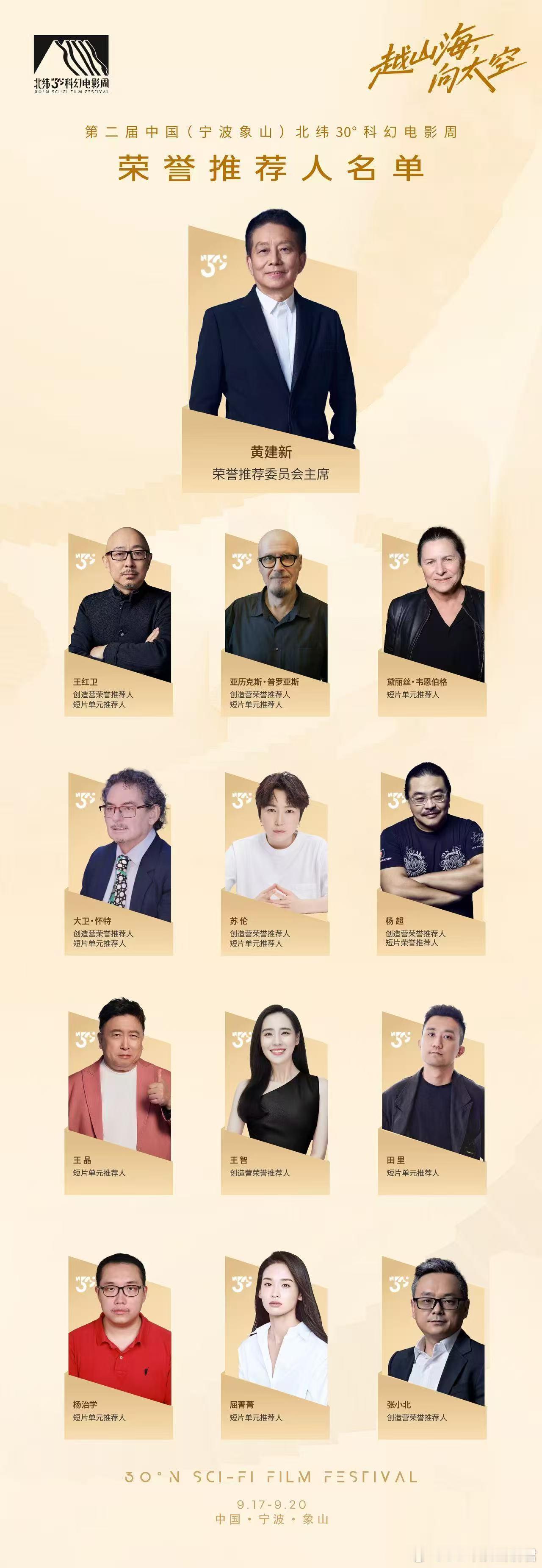 王智科幻电影周评审团，见证科幻电影的力量。 