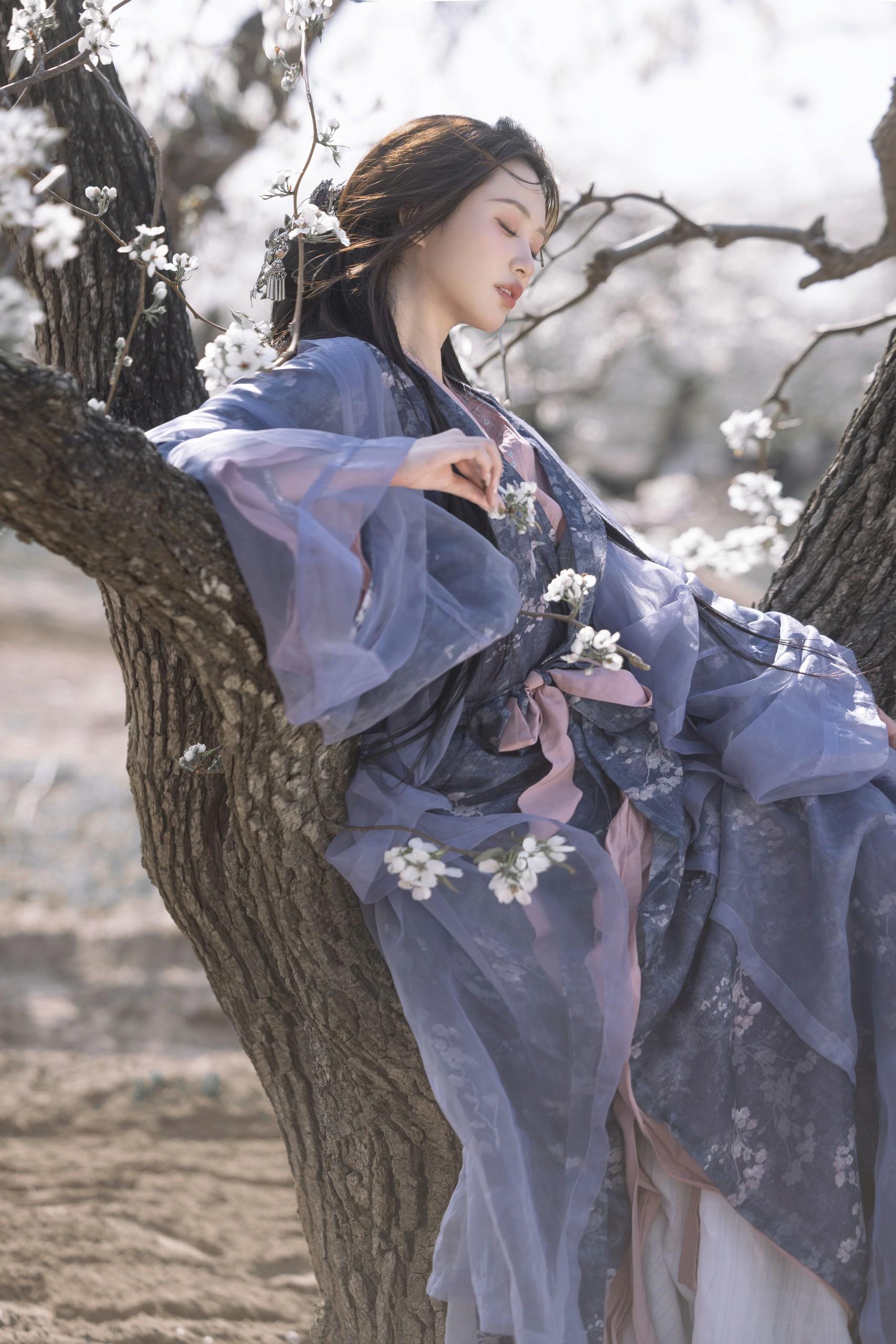 ‘ 庭中三千梨花树、再无一朵入我心 ’。