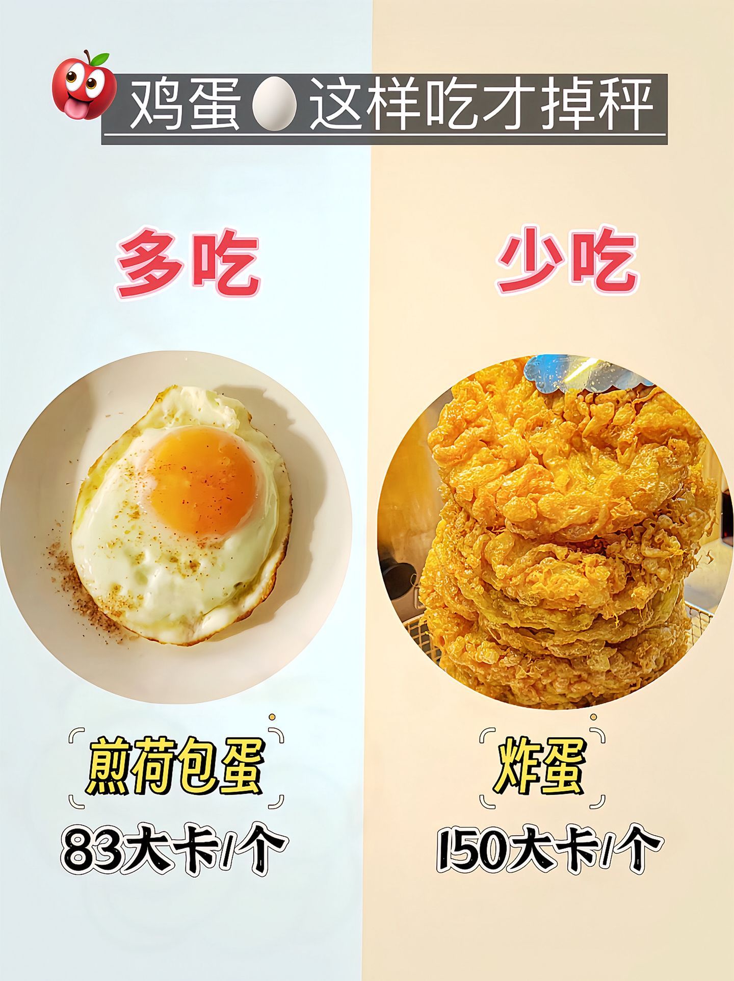 茶叶蛋vs白煮蛋水煮蛋应该比茶叶蛋热量低一些。茶叶蛋，不止是茶叶+鸡蛋，而是会加