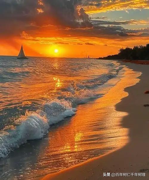 上联:西山接日落，
下联:东海送霞飞。