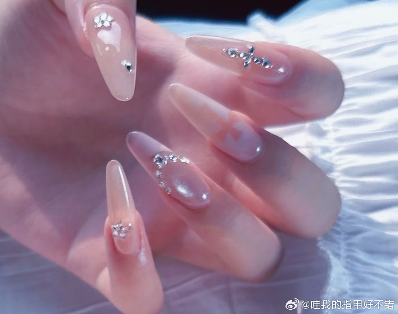 【💅🏻34241】裸色调显得本小学生手很修长 