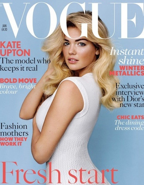 【来自投稿】英国版《VOGUE》杂志2013年1月刊封面，封面人物是凯特·阿普顿
