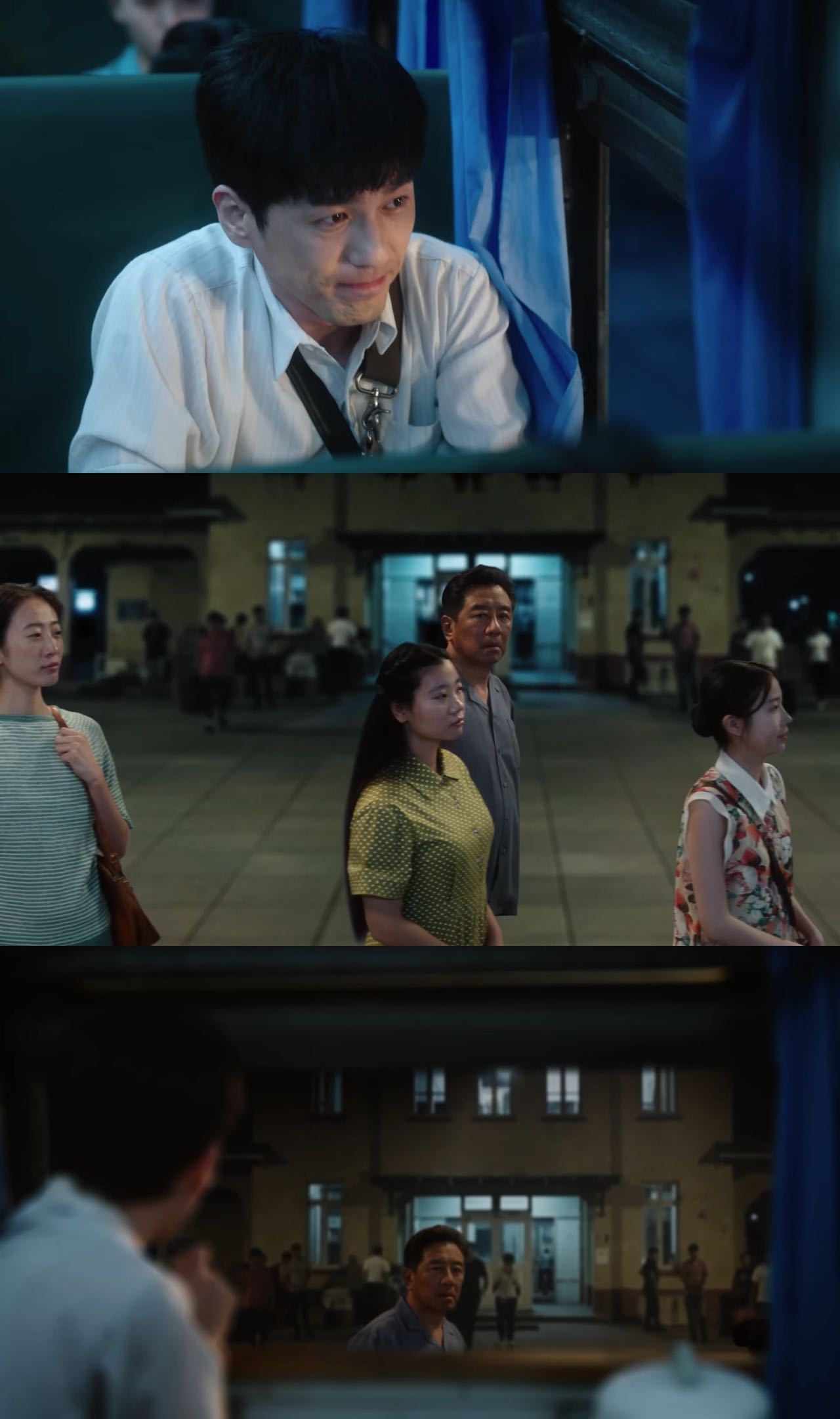 出远门最怕父母送别的眼神《冬去春来》这段车站送别太戳人！嘴上骂你“喝西北风”的父