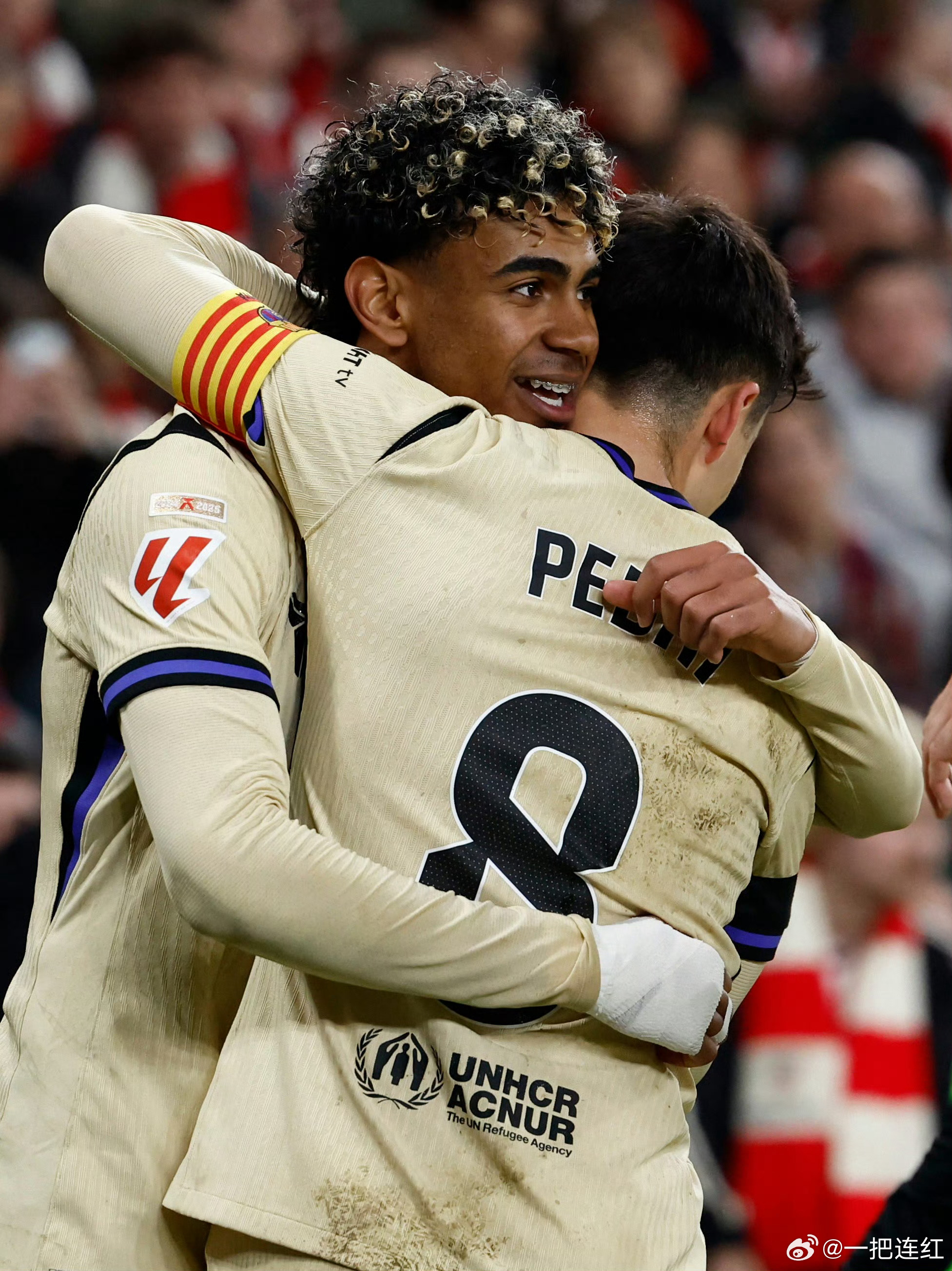 毕尔巴鄂竞技0比1巴萨1:0！亚马尔一剑封喉，刷新个人最佳，巴萨全身而退，领先皇