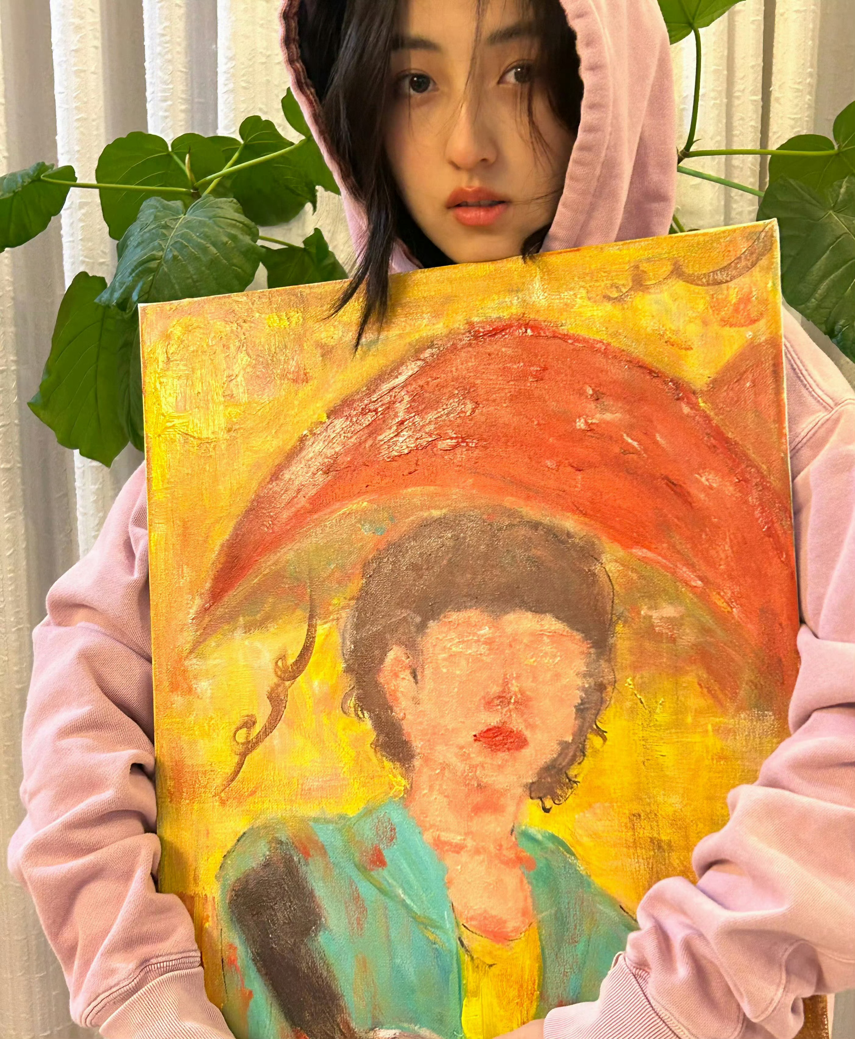 当一阵风吹来…网友A：当一阵风吹来，大彬子心里起枫了..网友B：当一阵风吹来，这