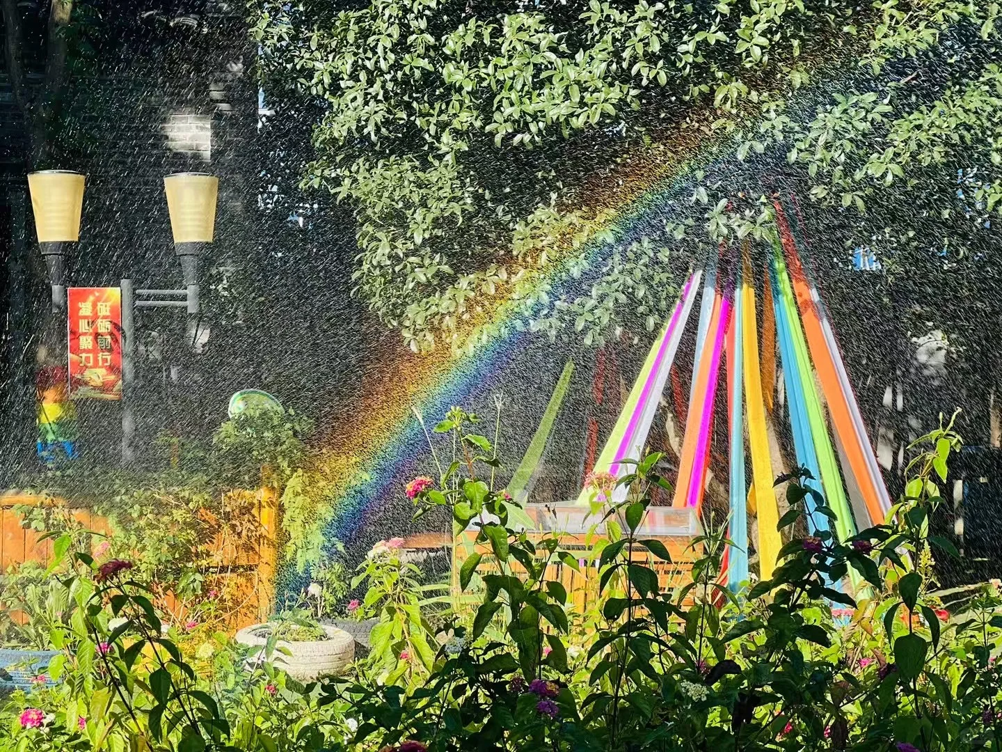 偶遇彩虹🌈